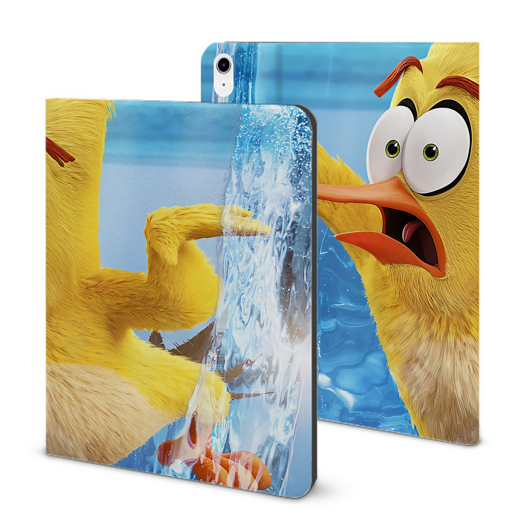 （画像用） Angry Birds アングリーバード IPad ケース ブック型 PUレザー TPU 耐衝撃 軽量 薄型 ペン収納なし 全面保護 IPad 各モデル対応
